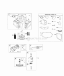 Part Location Diagram of 699752 Briggs and Stratton Jet--Main (Standard)